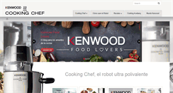 Desktop Screenshot of cookingchef.es