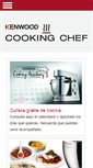 Mobile Screenshot of cookingchef.es